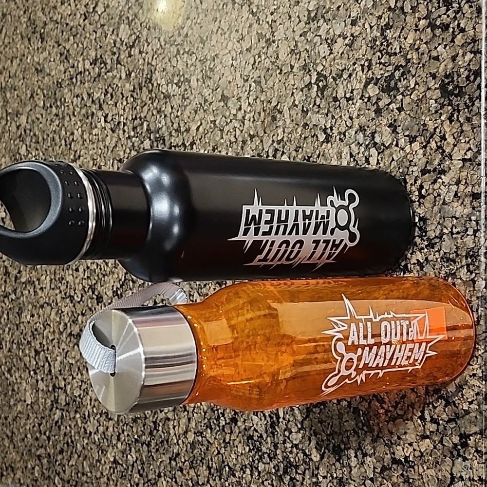 OTF All Out Mayhem Water Bottles